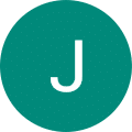 Letter J in a green circle