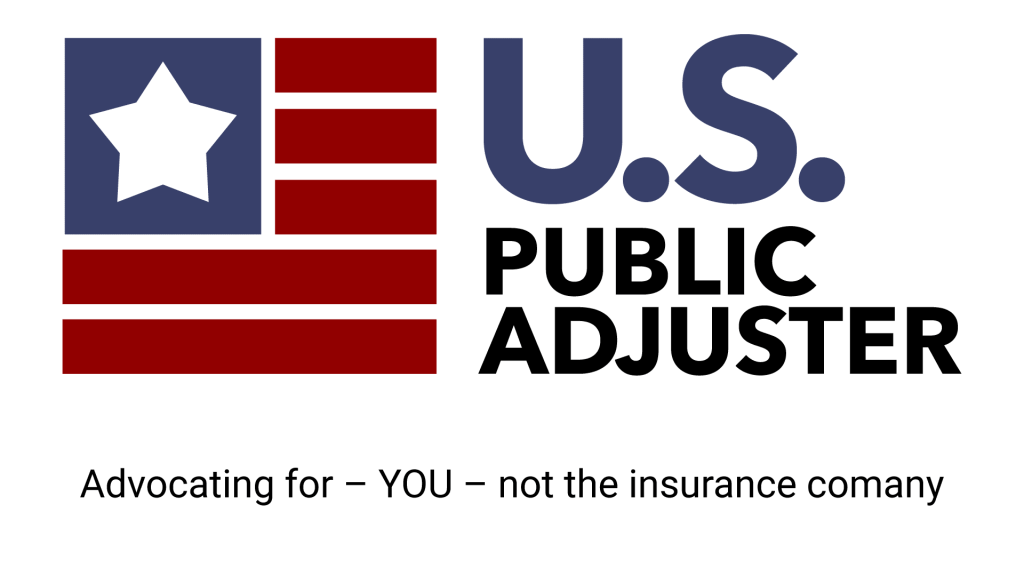 U.S. Public Adjuster full logo with tagline
